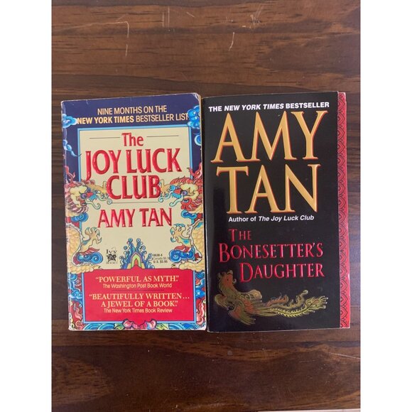 Amy Tan Book Bundle Joy Luck Club Bonesetter's Daughter Paperback LS11 - Picture 1 of 7